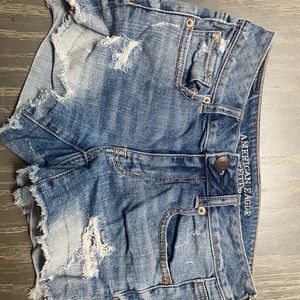 American eagle jean shorts
